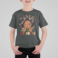 Black African Girl T Shirt For Kid Black History Month Juneteenth Gift Afro Empowerment - Wonder Print Shop