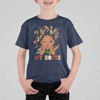 Black African Girl T Shirt For Kid Black History Month Juneteenth Gift Afro Empowerment - Wonder Print Shop