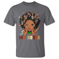 Black African Girl T Shirt Black History Month Juneteenth Gift Afro Empowerment - Wonder Print Shop
