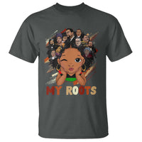 Black African Girl T Shirt Black History Month Juneteenth Gift Afro Empowerment - Wonder Print Shop