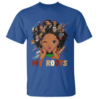 Black African Girl T Shirt Black History Month Juneteenth Gift Afro Empowerment - Wonder Print Shop