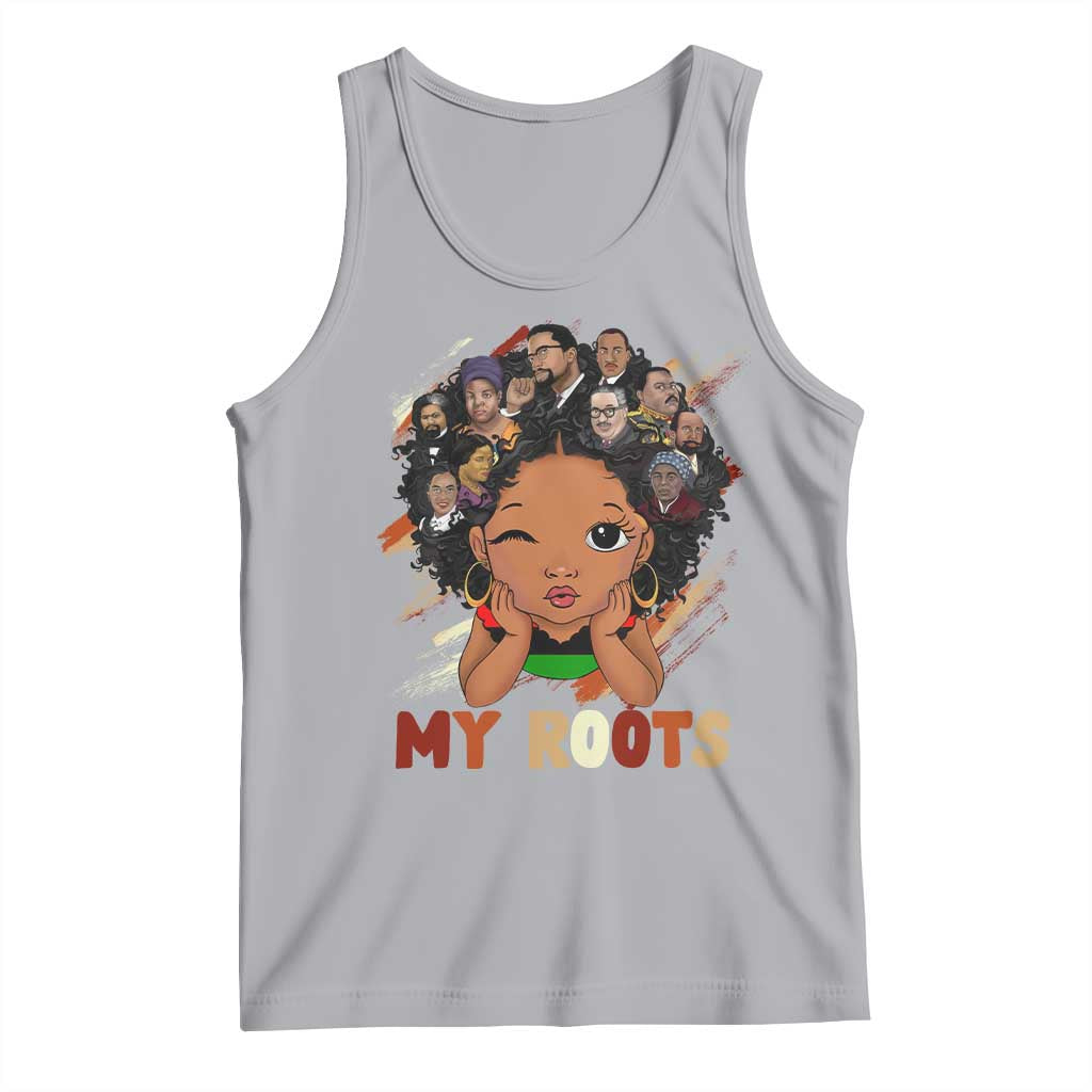 Black African Girl Tank Top Black History Month Juneteenth Gift Afro Empowerment - Wonder Print Shop