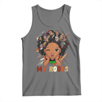 Black African Girl Tank Top Black History Month Juneteenth Gift Afro Empowerment - Wonder Print Shop