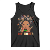 Black African Girl Tank Top Black History Month Juneteenth Gift Afro Empowerment - Wonder Print Shop