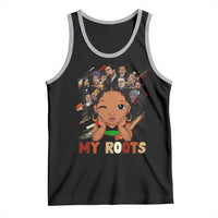 Black African Girl Tank Top Black History Month Juneteenth Gift Afro Empowerment - Wonder Print Shop