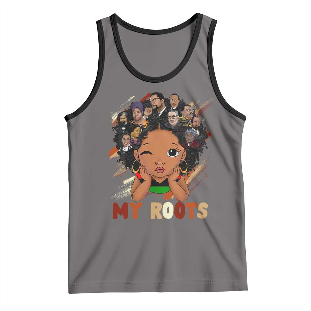 Black African Girl Tank Top Black History Month Juneteenth Gift Afro Empowerment - Wonder Print Shop