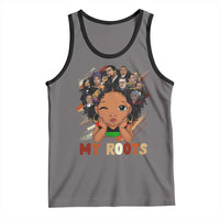 Black African Girl Tank Top Black History Month Juneteenth Gift Afro Empowerment - Wonder Print Shop