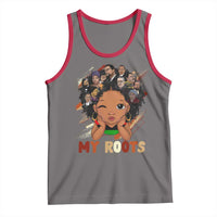 Black African Girl Tank Top Black History Month Juneteenth Gift Afro Empowerment - Wonder Print Shop