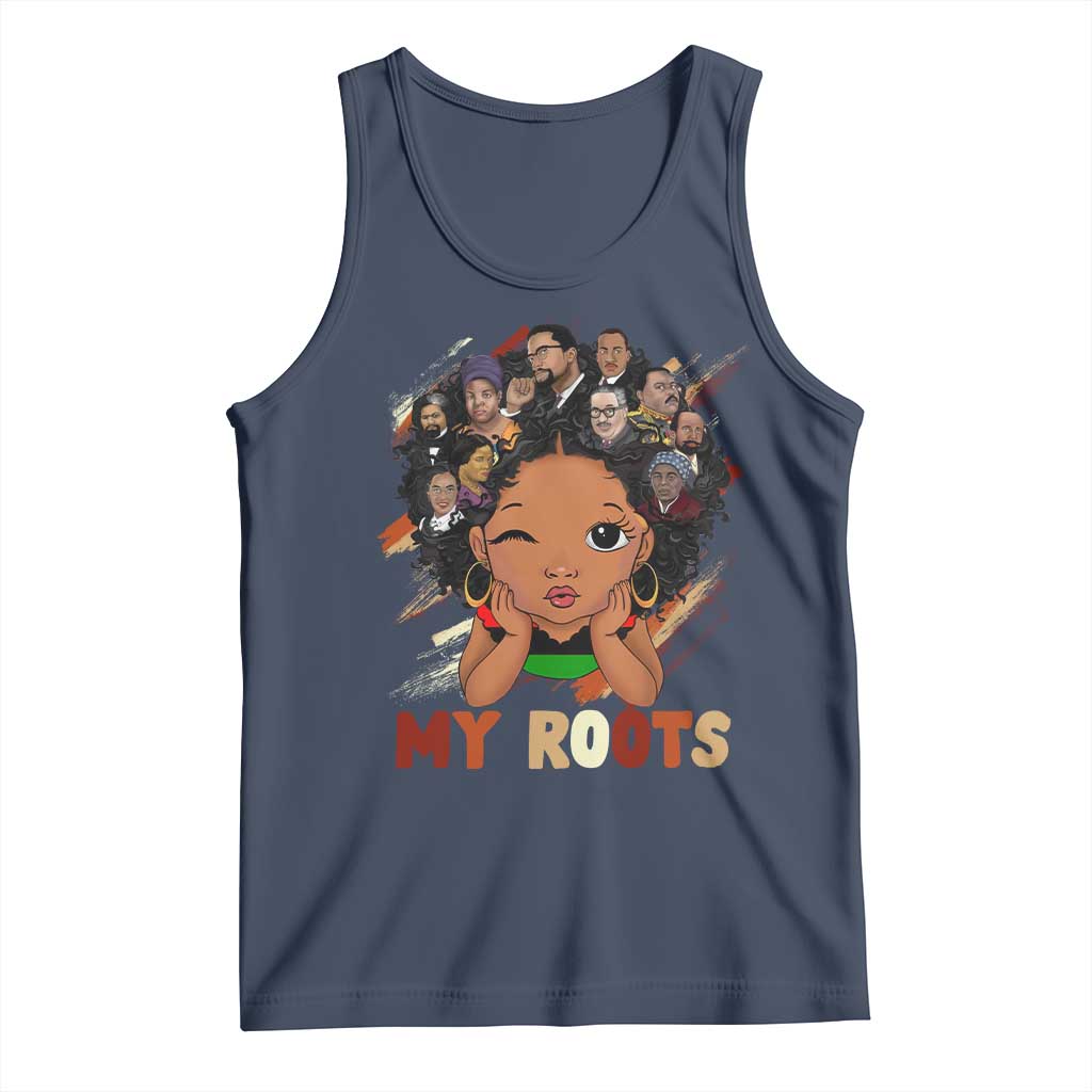 Black African Girl Tank Top Black History Month Juneteenth Gift Afro Empowerment - Wonder Print Shop