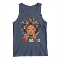 Black African Girl Tank Top Black History Month Juneteenth Gift Afro Empowerment - Wonder Print Shop