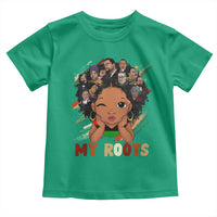 Black African Girl Toddler T Shirt Black History Month Juneteenth Gift Afro Empowerment - Wonder Print Shop