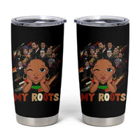 Black African Girl Tumbler Cup Black History Month Juneteenth Gift Afro Empowerment - Wonder Print Shop