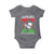 Malcolm X Quote Baby Onesie Retro A Man Who Stands for Nothing Black History - Wonder Print Shop