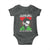 Malcolm X Quote Baby Onesie Retro A Man Who Stands for Nothing Black History - Wonder Print Shop