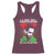 Malcolm X Quote Racerback Tank Top Retro A Man Who Stands for Nothing Black History - Wonder Print Shop