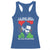 Malcolm X Quote Racerback Tank Top Retro A Man Who Stands for Nothing Black History - Wonder Print Shop