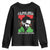 Malcolm X Quote Youth Sweatshirt Retro A Man Who Stands for Nothing Black History - Wonder Print Shop