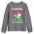 Malcolm X Quote Youth Sweatshirt Retro A Man Who Stands for Nothing Black History - Wonder Print Shop