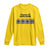 Funny Sarcastic Long Sleeve Shirt Chance Of Sarcasm Forecast Weather - Wonder Print Shop