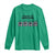 Funny Sarcastic Long Sleeve Shirt Chance Of Sarcasm Forecast Weather - Wonder Print Shop