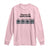 Funny Sarcastic Long Sleeve Shirt Chance Of Sarcasm Forecast Weather - Wonder Print Shop