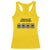 Funny Sarcastic Racerback Tank Top Chance Of Sarcasm Forecast Weather - Wonder Print Shop