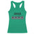 Funny Sarcastic Racerback Tank Top Chance Of Sarcasm Forecast Weather - Wonder Print Shop