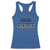 Funny Sarcastic Racerback Tank Top Chance Of Sarcasm Forecast Weather - Wonder Print Shop
