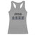 Funny Sarcastic Racerback Tank Top Chance Of Sarcasm Forecast Weather - Wonder Print Shop