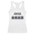 Funny Sarcastic Racerback Tank Top Chance Of Sarcasm Forecast Weather - Wonder Print Shop