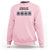 Funny Sarcastic Sweatshirt Chance Of Sarcasm Forecast Weather - Wonder Print Shop