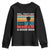 Funny Sarcastic Youth Sweatshirt Retro Well Not A Good Sign Gag Gift - Wonder Print Shop