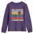 Funny Sarcastic Youth Sweatshirt Retro Well Not A Good Sign Gag Gift - Wonder Print Shop