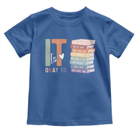 Motivational Toddler T Shirt It's Okay To Make Some Mistakes
