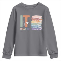 Motivational Youth Sweatshirt It's Okay To Make Some Mistakes