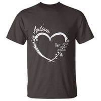 Autism Awareness Adaptation T Shirt Accept Adapt Advocate Love Heart