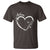 Autism Awareness Adaptation T Shirt Accept Adapt Advocate Love Heart