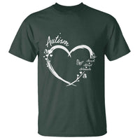 Autism Awareness Adaptation T Shirt Accept Adapt Advocate Love Heart