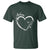 Autism Awareness Adaptation T Shirt Accept Adapt Advocate Love Heart