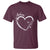 Autism Awareness Adaptation T Shirt Accept Adapt Advocate Love Heart