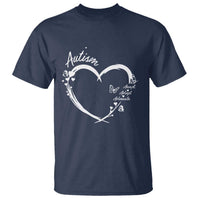 Autism Awareness Adaptation T Shirt Accept Adapt Advocate Love Heart