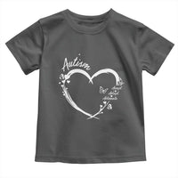 Autism Awareness Adaptation Toddler T Shirt Accept Adapt Advocate Love Heart