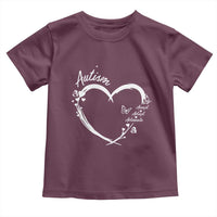 Autism Awareness Adaptation Toddler T Shirt Accept Adapt Advocate Love Heart