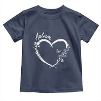 Autism Awareness Adaptation Toddler T Shirt Accept Adapt Advocate Love Heart