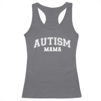 Autism Mama Racerback Tank Top Autistic Mom Blessed