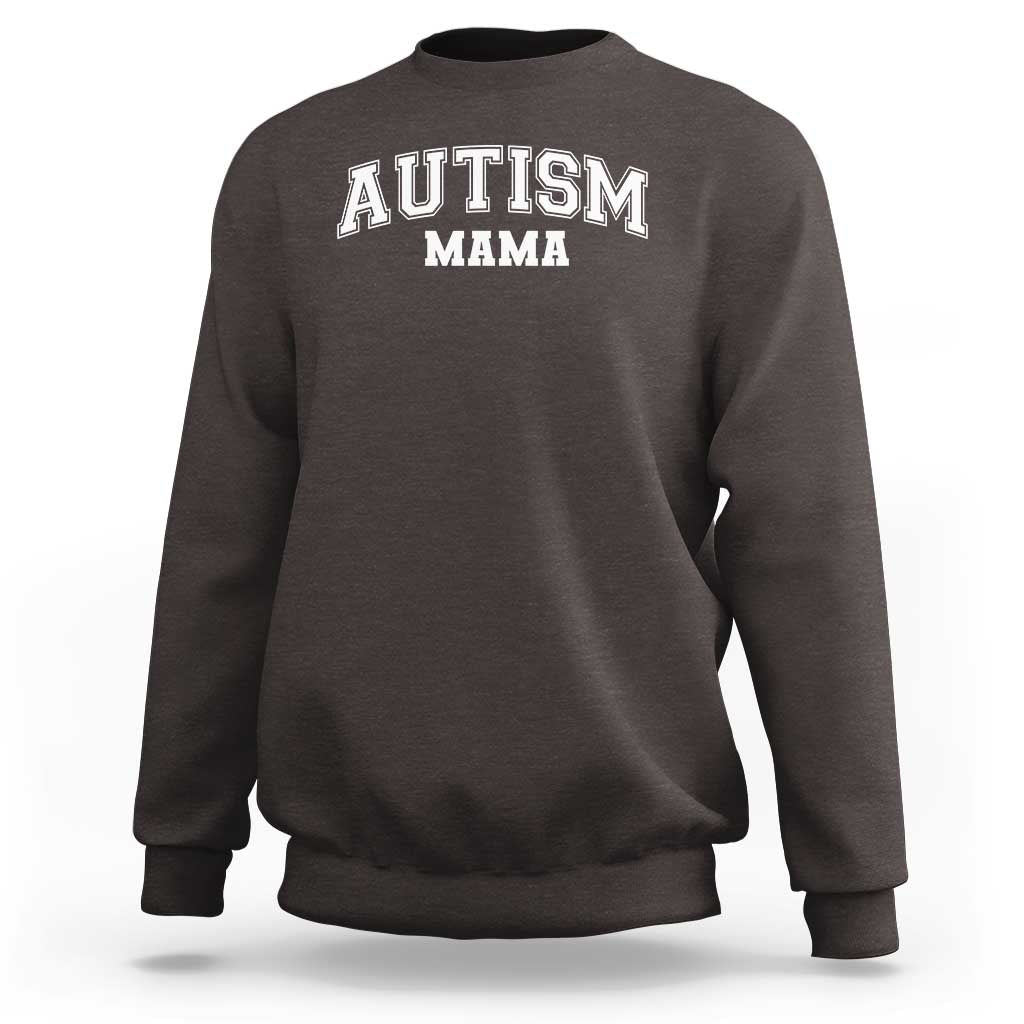Autism Mama Sweatshirt Autistic Mom Blessed