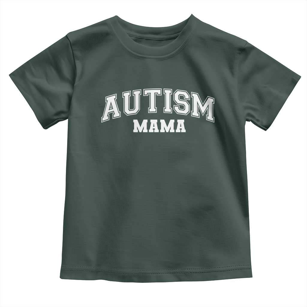 Autism Mama Toddler T Shirt Autistic Mom Blessed