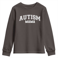 Autism Mama Youth Sweatshirt Autistic Mom Blessed