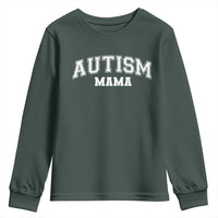 Autism Mama Youth Sweatshirt Autistic Mom Blessed