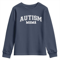 Autism Mama Youth Sweatshirt Autistic Mom Blessed